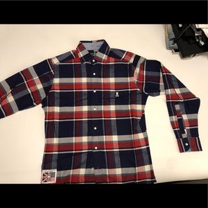 Psycho Bunny men’s flannel shirt